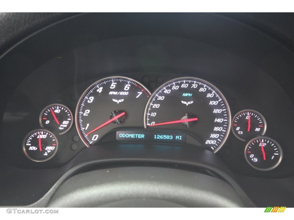 2005 Chevrolet Corvette Coupe Gauges Photo #84668051