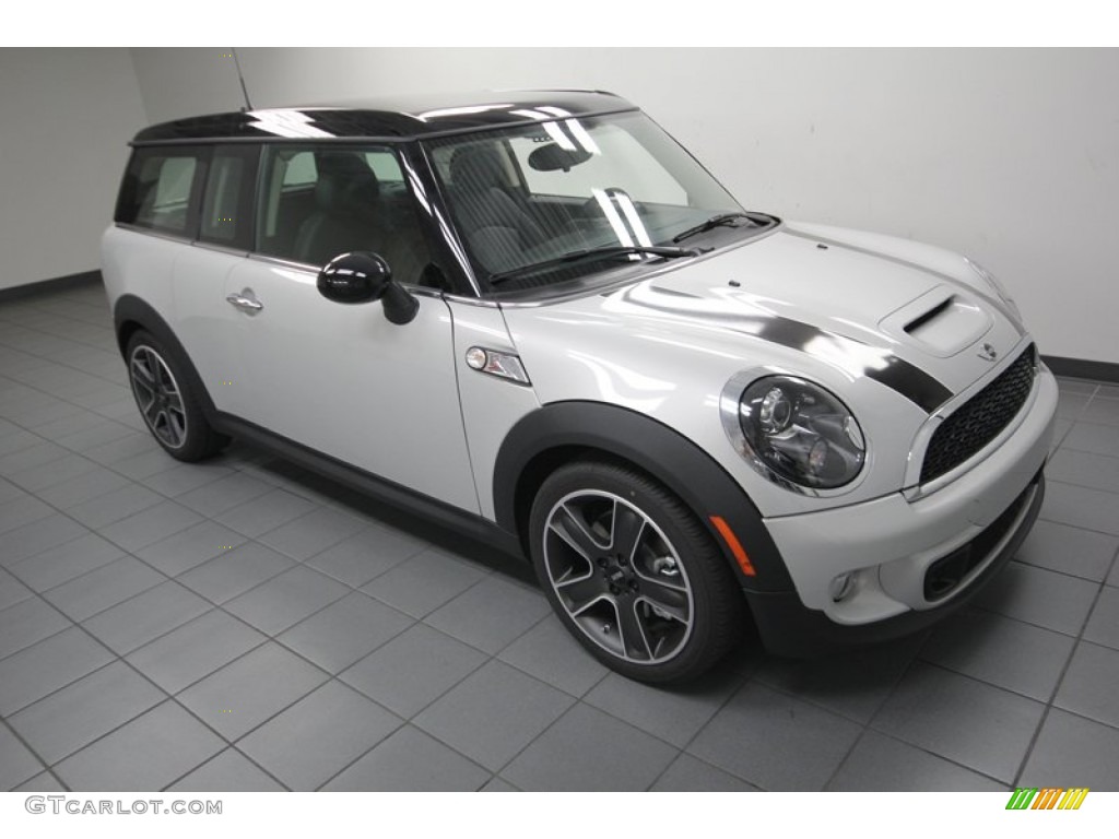 2014 Cooper S Clubman - White Silver Metallic / Carbon Black photo #1