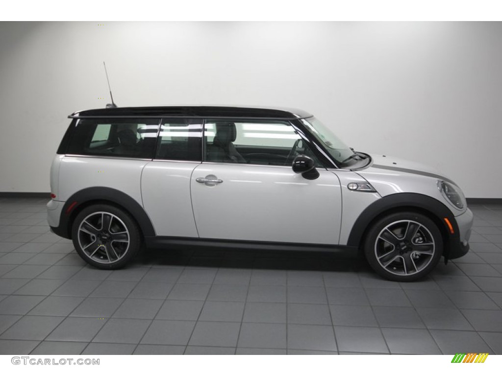2014 Cooper S Clubman - White Silver Metallic / Carbon Black photo #2
