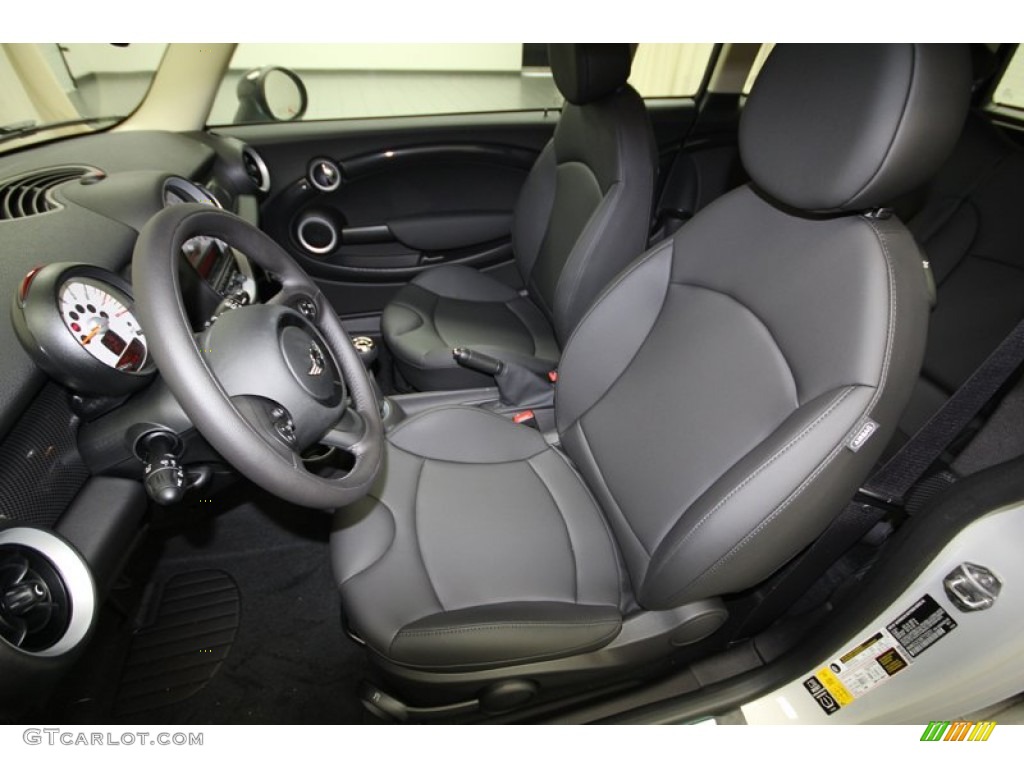 Carbon Black Interior 2014 Mini Cooper S Clubman Photo #84668687