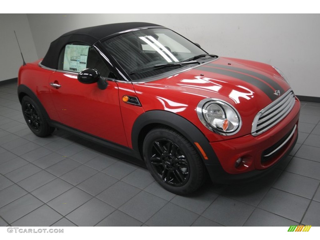 Chili Red 2014 Mini Cooper Roadster Exterior Photo #84668756