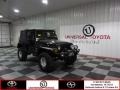 Black 2004 Jeep Wrangler Sahara 4x4