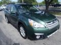 2014 Cypress Green Pearl Subaru Outback 2.5i Limited  photo #1