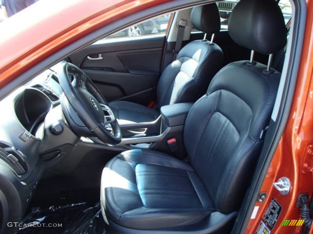 2011 Kia Sportage SX Front Seat Photo #84671048