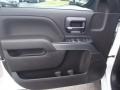 Jet Black 2014 Chevrolet Silverado 1500 LT Double Cab Door Panel