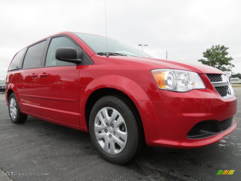 Redline 2-Coat Pearl 2014 Dodge Grand Caravan SE Exterior Photo #84672254
