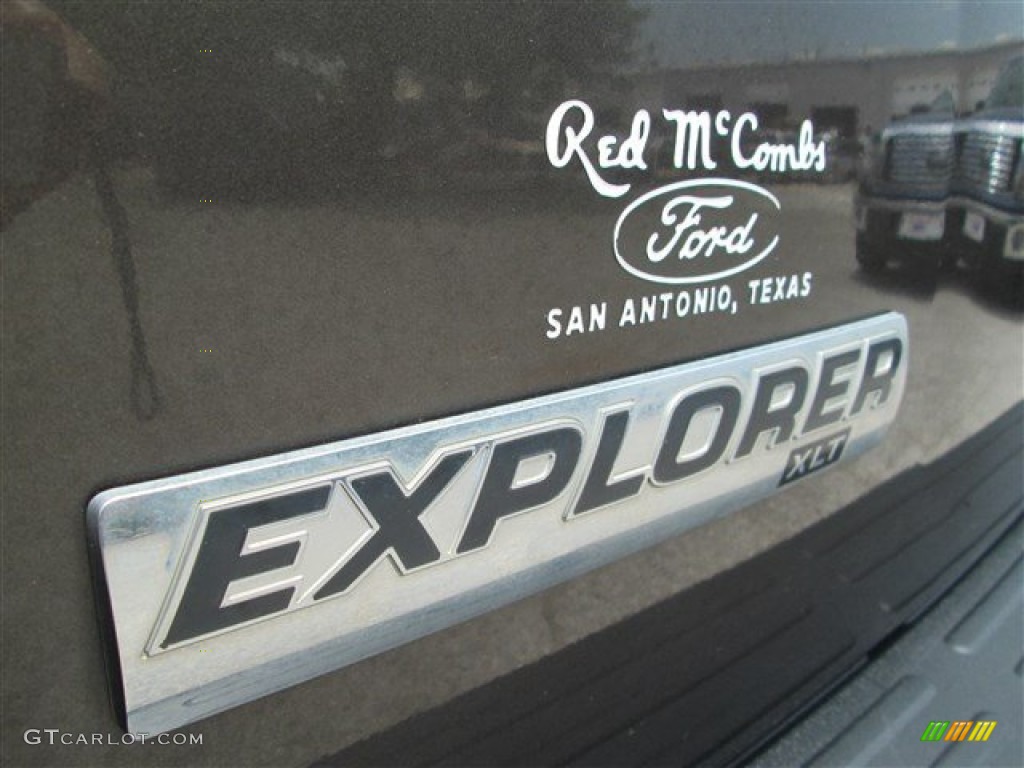 2007 Explorer XLT - Dark Stone Metallic / Camel photo #6