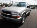 2000 Light Pewter Metallic Chevrolet S10 LS Regular Cab 4x4  photo #3