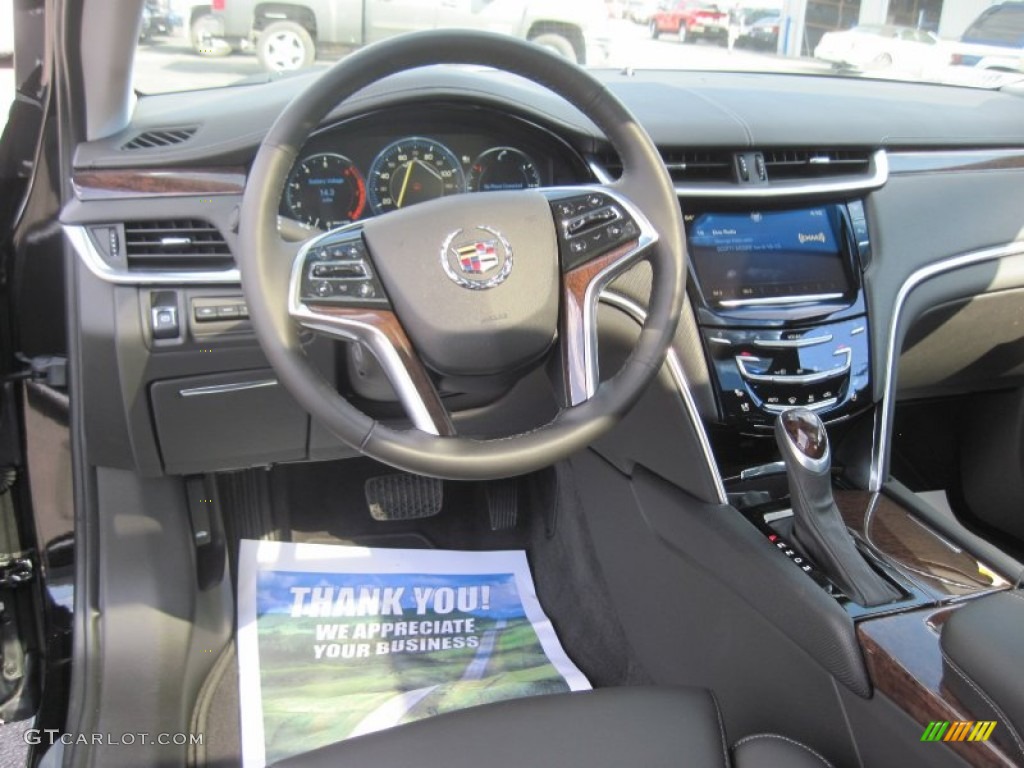 2014 Cadillac XTS Vsport Premium AWD Jet Black Dashboard Photo #84674798