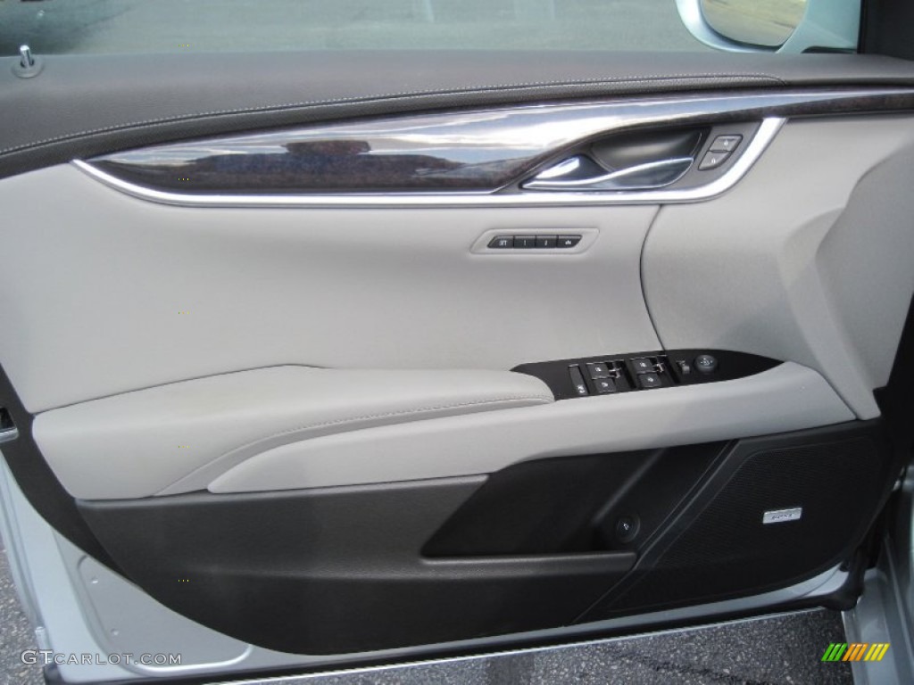 2014 Cadillac XTS Luxury FWD Medium Titanium/Jet Black Door Panel Photo #84675205
