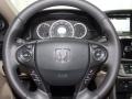 2013 Honda Accord Ivory Interior Steering Wheel Photo