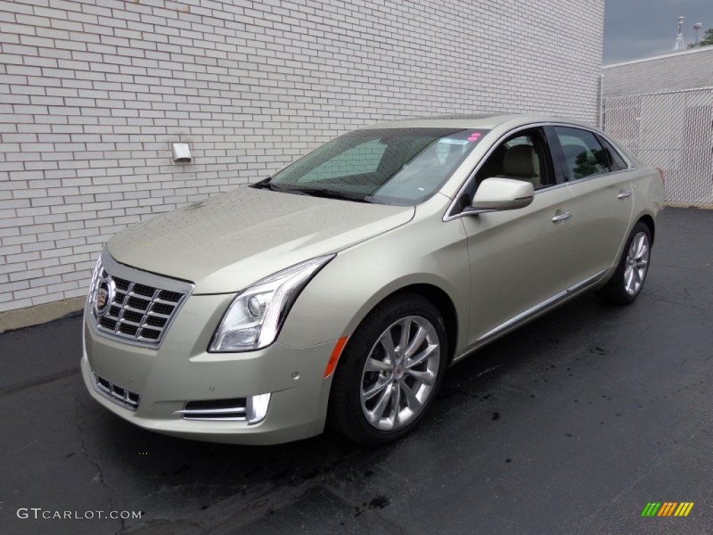 Silver Coast Metallic 2014 Cadillac XTS Luxury FWD Exterior Photo #84675566