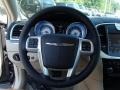 Black/Light Frost Beige Steering Wheel Photo for 2014 Chrysler 300 #84675596