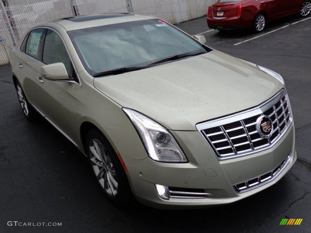 Silver Coast Metallic 2014 Cadillac XTS Luxury FWD Exterior Photo #84675614