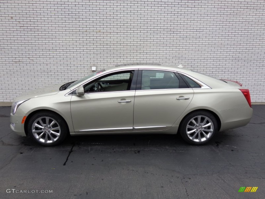 Silver Coast Metallic 2014 Cadillac XTS Luxury FWD Exterior Photo #84675690