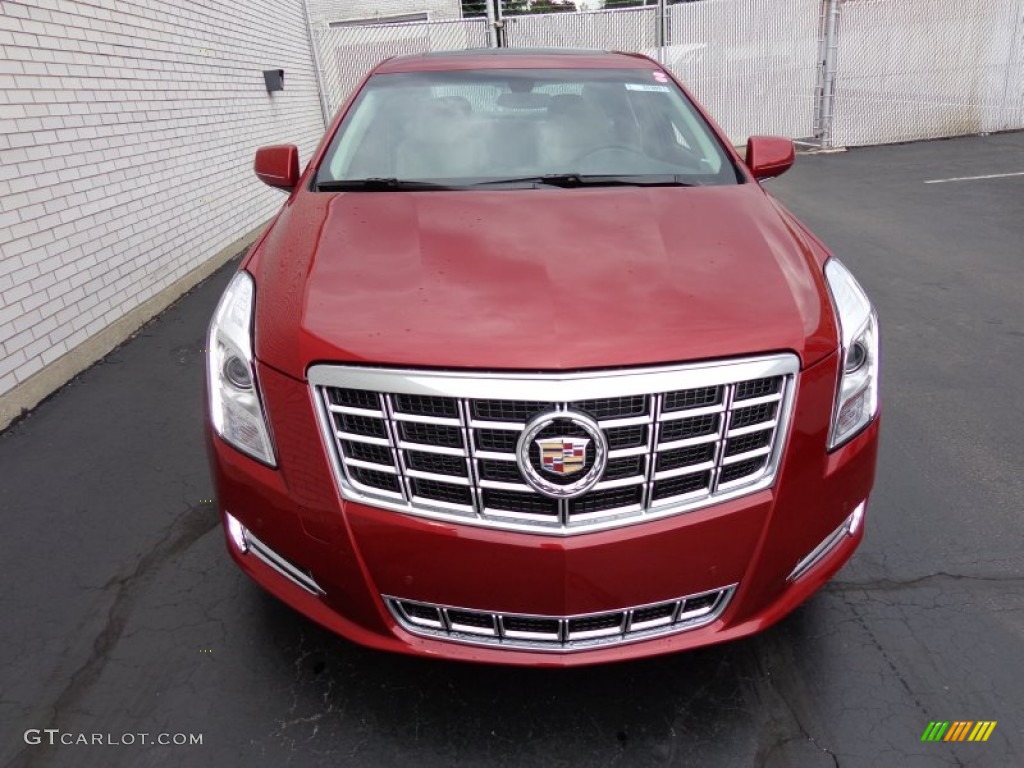 Crystal Red Tincoat 2014 Cadillac XTS Luxury AWD Exterior Photo #84676085