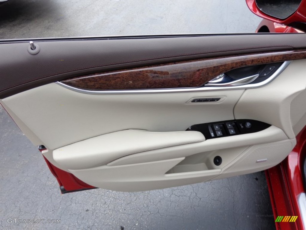 2014 Cadillac XTS Luxury AWD Shale/Cocoa Door Panel Photo #84676337