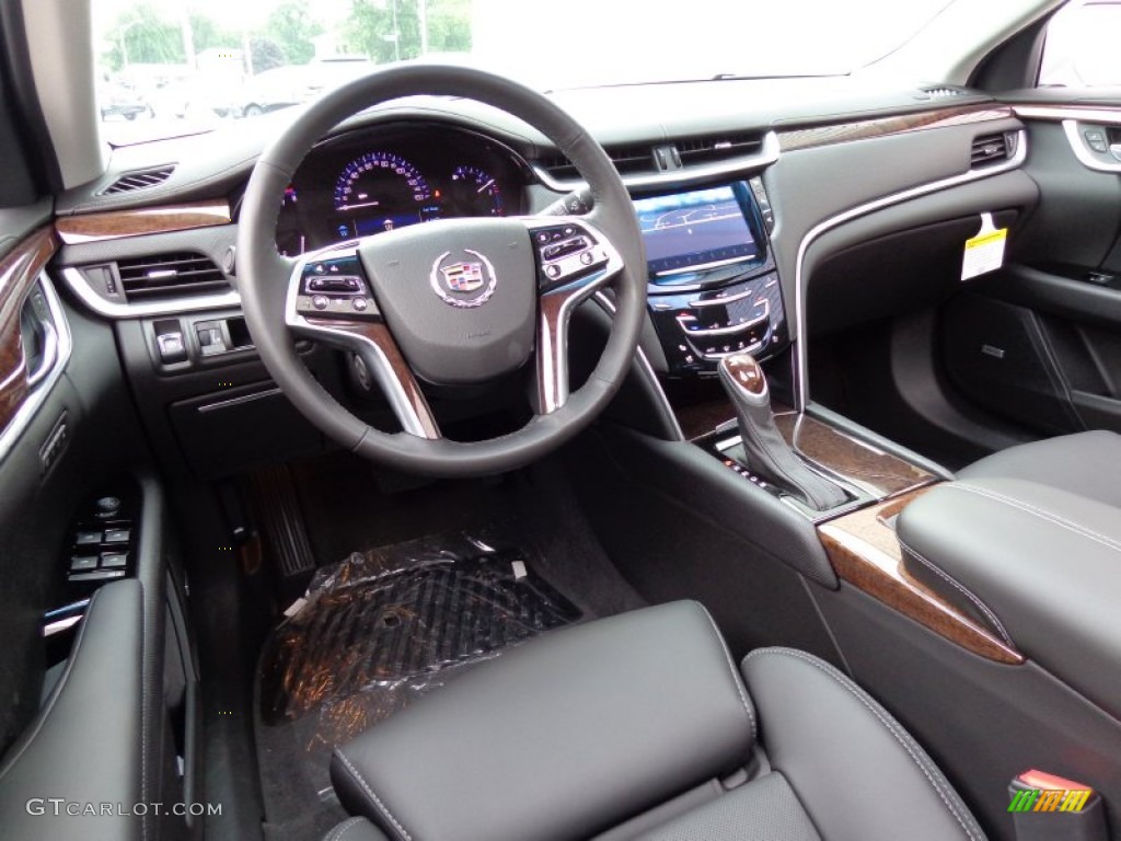 Jet Black Interior 2014 Cadillac XTS Luxury FWD Photo #84676790