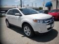 2013 White Suede Ford Edge SEL  photo #6