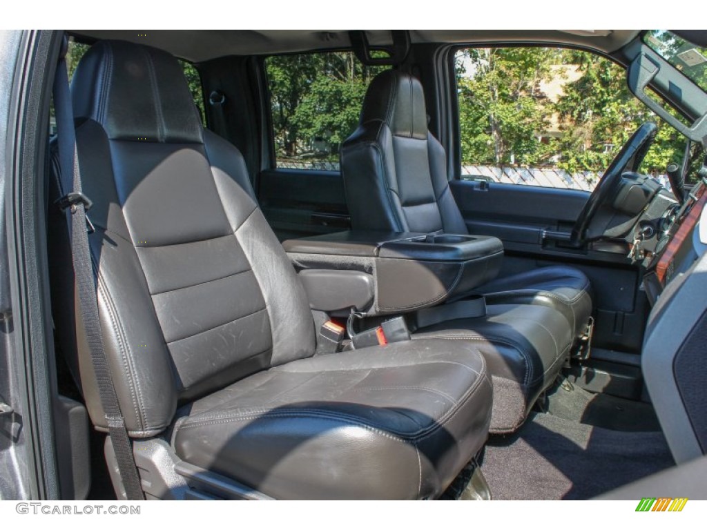 2010 F350 Super Duty Lariat Crew Cab 4x4 - Sterling Grey Metallic / Ebony photo #11