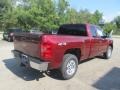 2013 Deep Ruby Metallic Chevrolet Silverado 1500 LT Extended Cab 4x4  photo #7