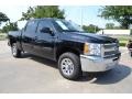 2013 Black Chevrolet Silverado 1500 LT Crew Cab  photo #7