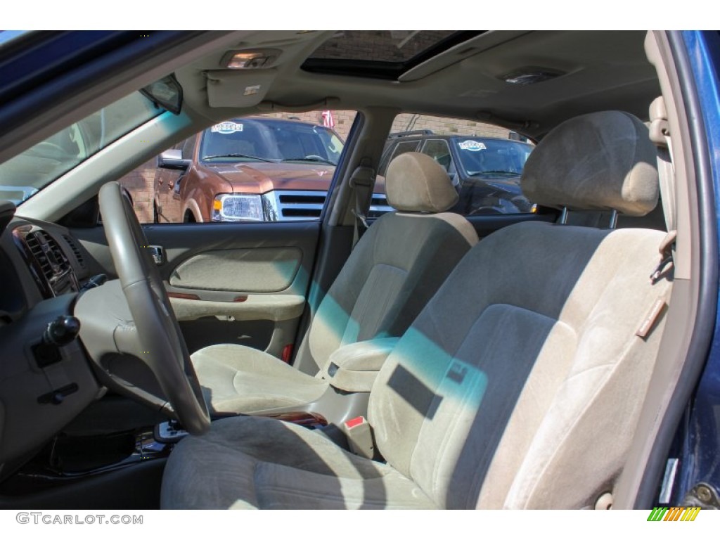 2005 Sonata GLS V6 - Ardor Blue / Beige photo #11