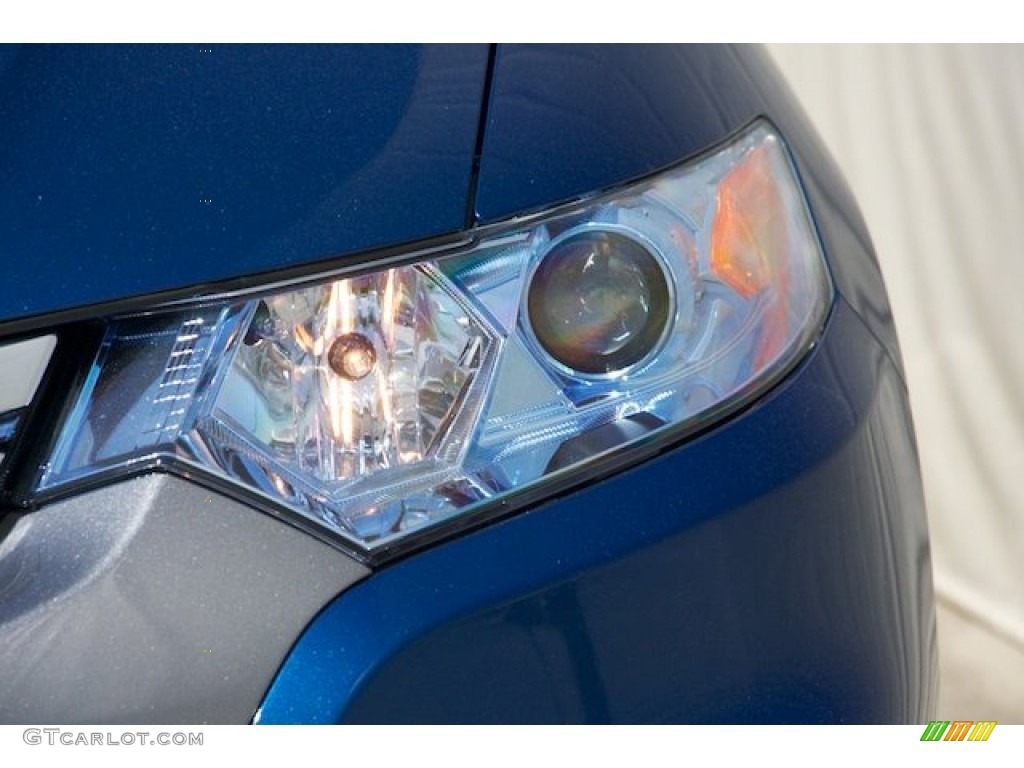 2013 Insight Hybrid - Mediterranean Blue Metallic / Gray photo #5