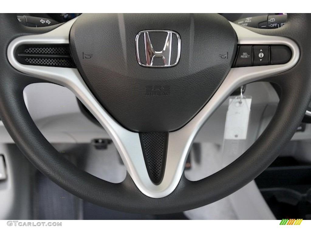 2013 Insight Hybrid - Mediterranean Blue Metallic / Gray photo #11