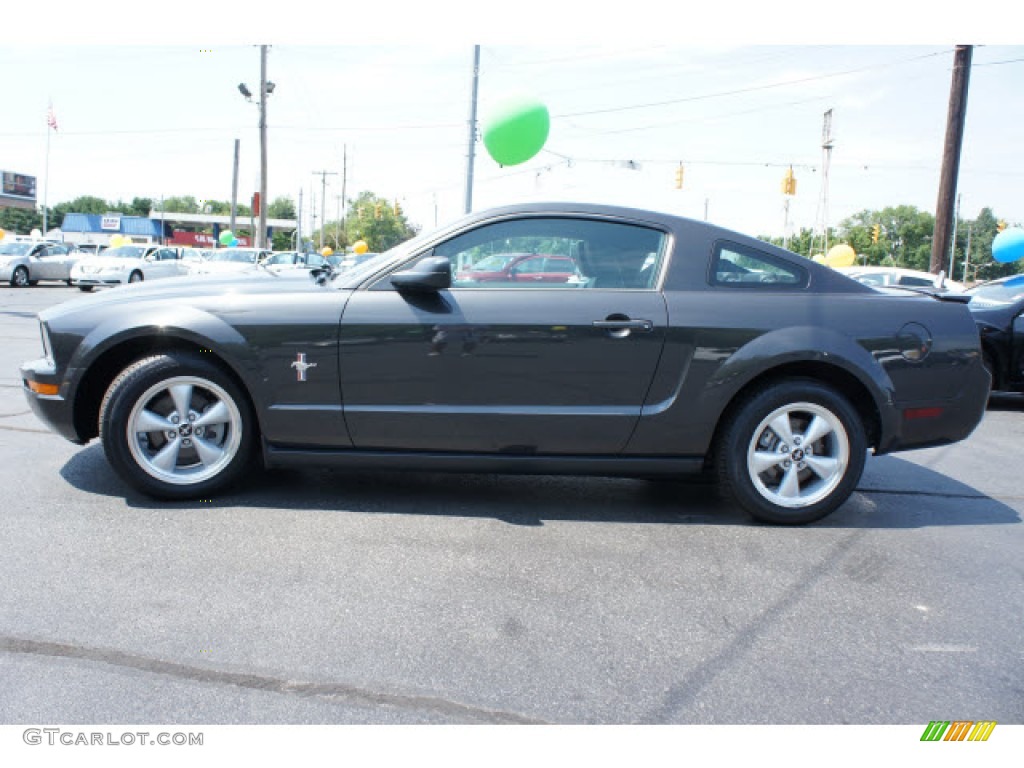 2008 Mustang V6 Premium Coupe - Alloy Metallic / Dark Charcoal photo #4