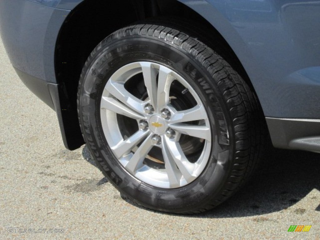 2011 Equinox LT AWD - Twilight Blue Metallic / Jet Black photo #3