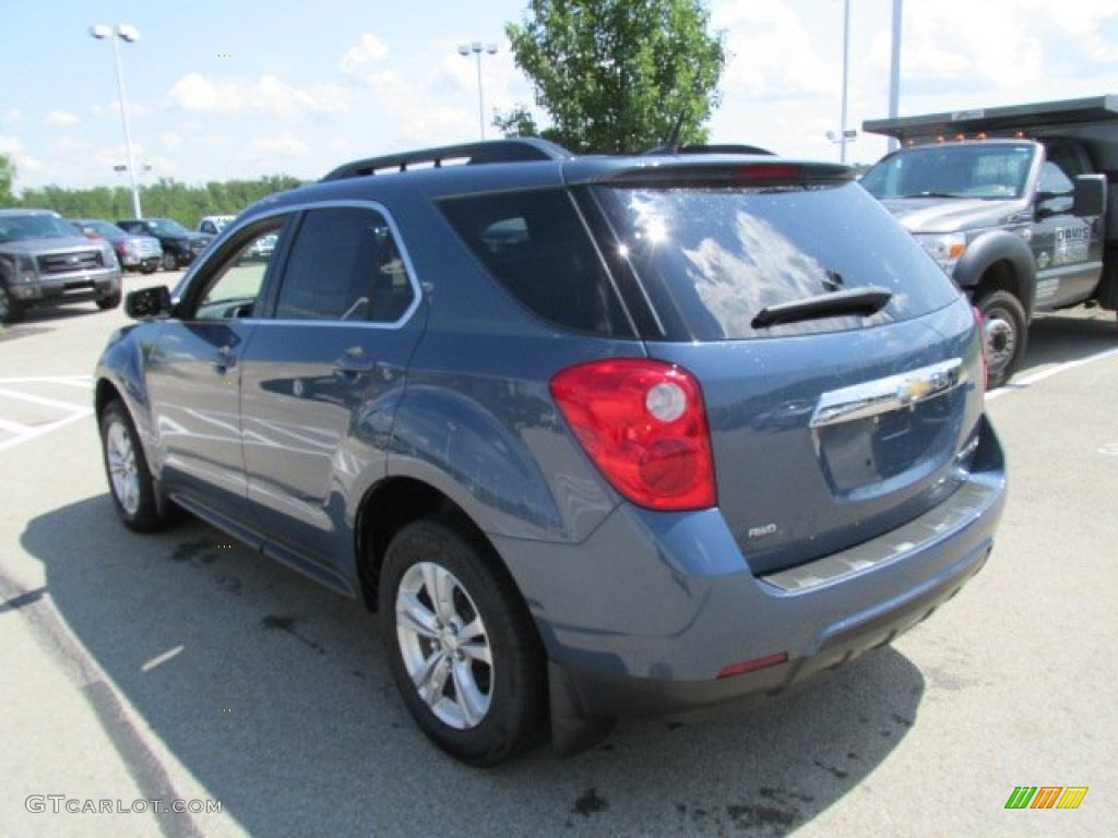 2011 Equinox LT AWD - Twilight Blue Metallic / Jet Black photo #6