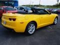 2013 Rally Yellow Chevrolet Camaro LT Convertible  photo #4