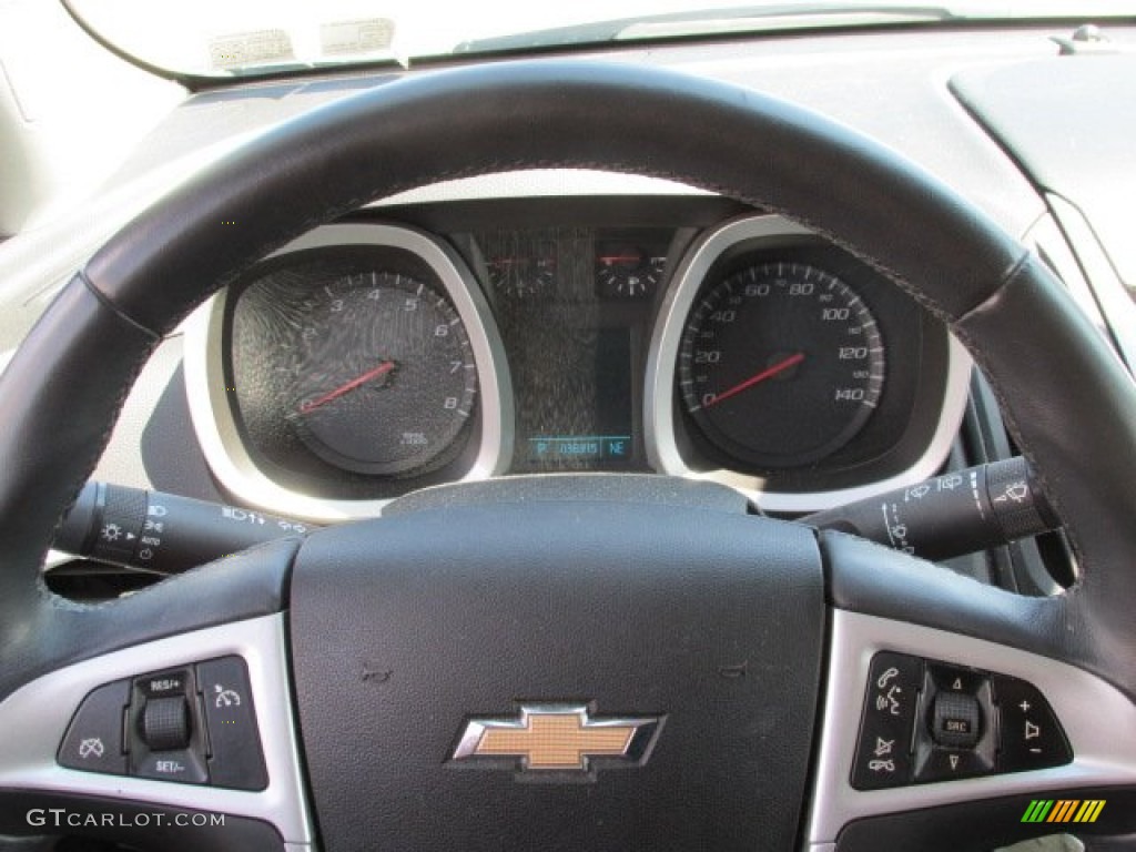 2011 Equinox LT AWD - Twilight Blue Metallic / Jet Black photo #16
