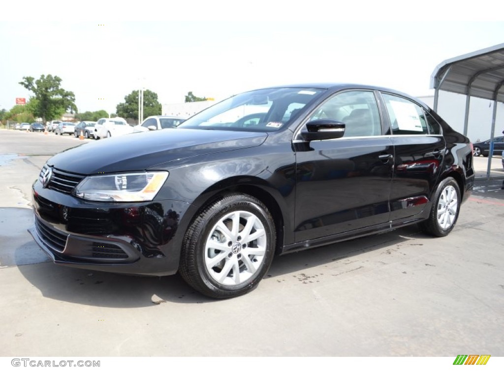 Black 2014 Volkswagen Jetta SE Sedan Exterior Photo #84683924