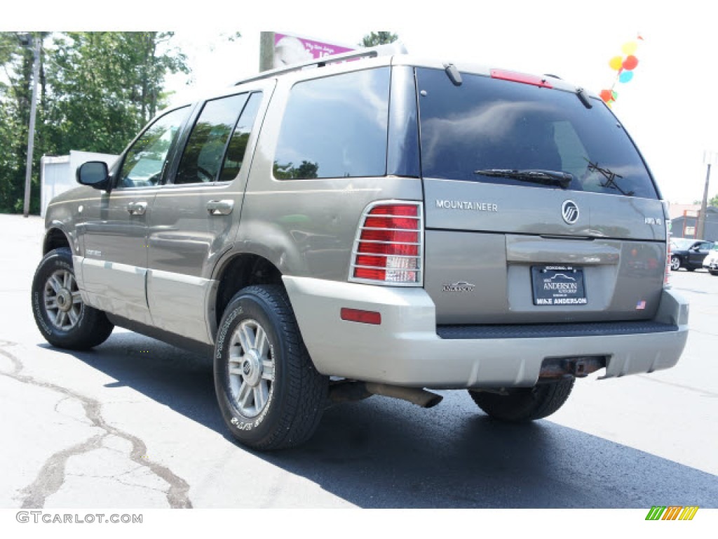 2002 Mountaineer AWD - Mineral Grey Metallic / Dark Graphite photo #3
