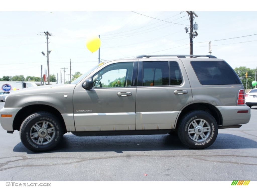 2002 Mountaineer AWD - Mineral Grey Metallic / Dark Graphite photo #4
