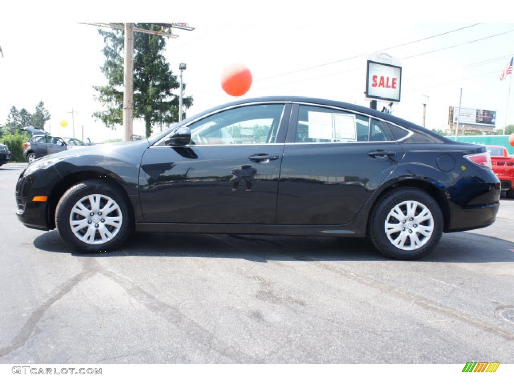 2010 MAZDA6 i Sport Sedan - Black Cherry Metallic / Black photo #4