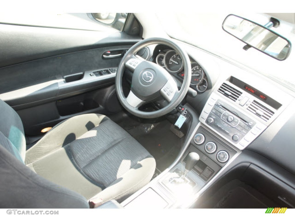 2010 MAZDA6 i Sport Sedan - Black Cherry Metallic / Black photo #6