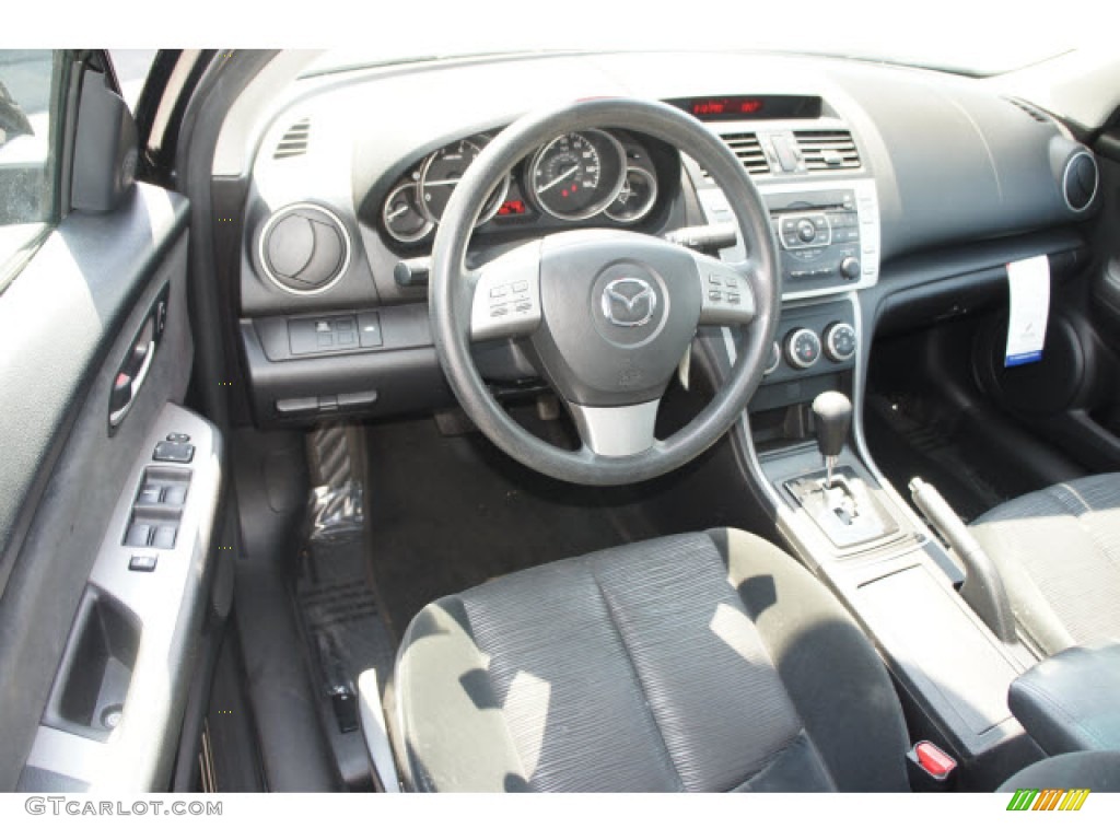 2010 MAZDA6 i Sport Sedan - Black Cherry Metallic / Black photo #8