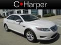 2010 White Suede Metallic Ford Taurus SEL #84668995