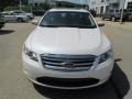 2010 White Suede Metallic Ford Taurus SEL  photo #5