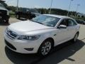 2010 White Suede Metallic Ford Taurus SEL  photo #6