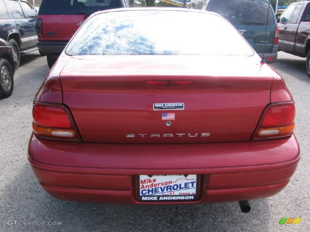2000 Stratus SE - Inferno Red Pearl / Agate photo #4