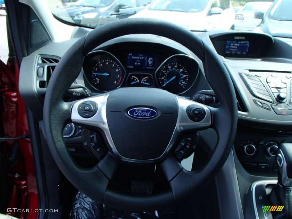 2014 Escape SE 1.6L EcoBoost 4WD - Ruby Red / Charcoal Black photo #13