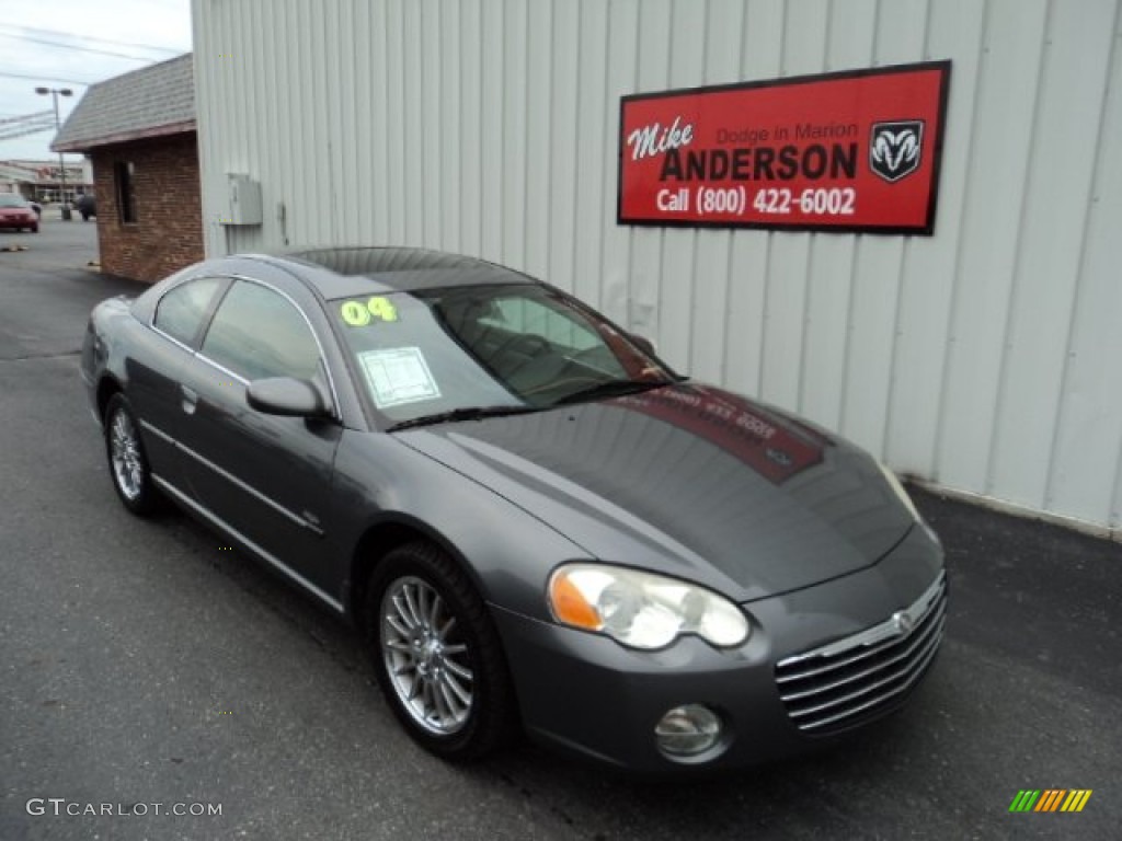 2004 Sebring Limited Coupe - Graphite Metallic / Black photo #1