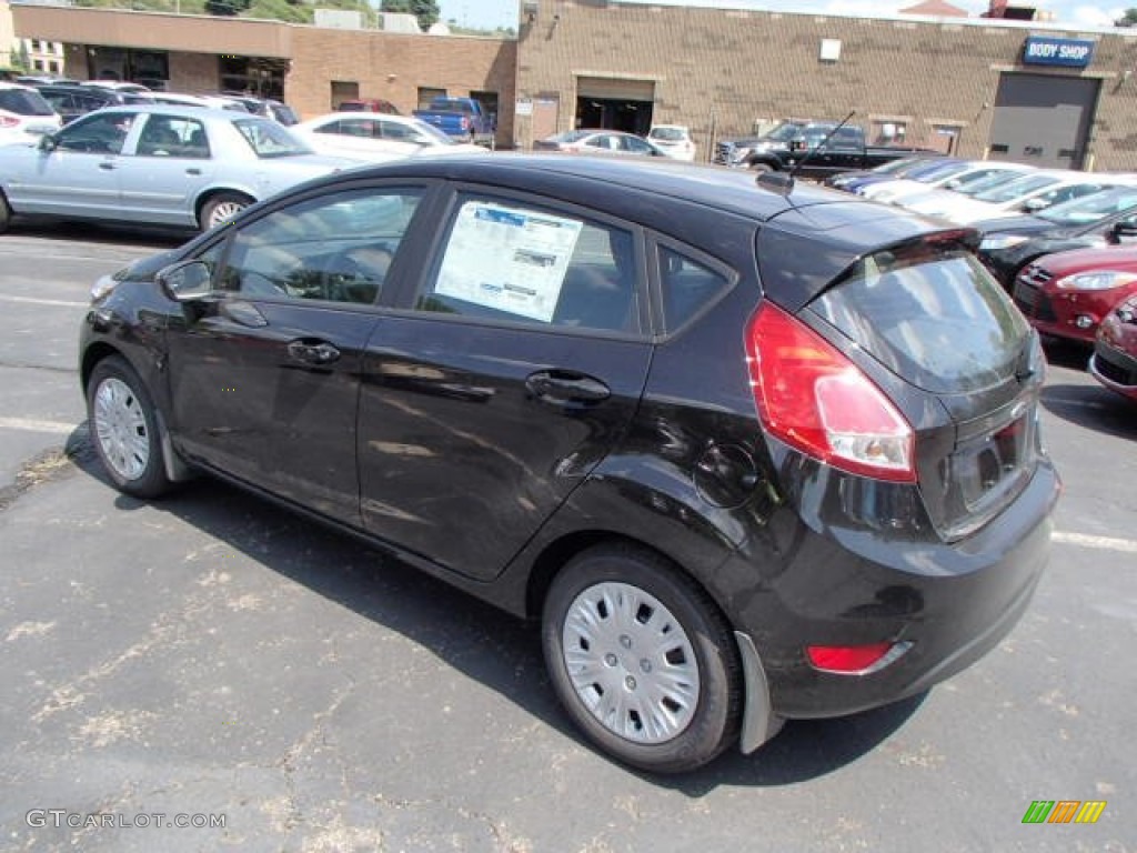 Tuxedo Black 2014 Ford Fiesta S Hatchback Exterior Photo #84686603