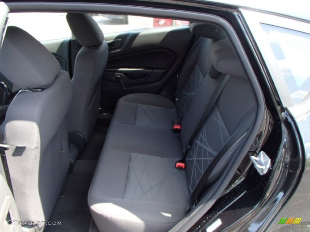 2014 Ford Fiesta S Hatchback Rear Seat Photo #84686713