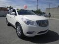 White Diamond Tricoat 2013 Buick Enclave Leather