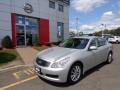 Liquid Platinum Silver 2008 Infiniti G 35 Sedan